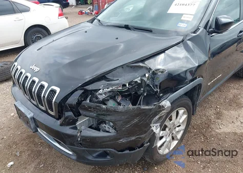 2014 Jeep Cherokee Limited from USA, damaged, VIN 1C4PJMDB7EW296945